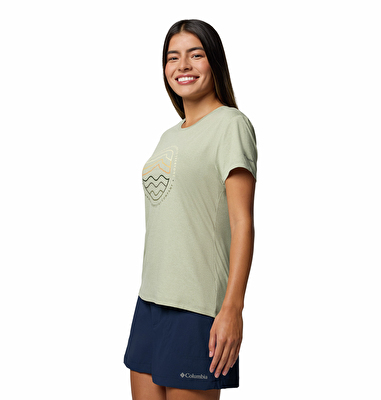 Sloan Ridge Graphic Kadın Teknik Kısa Kollu T-Shirt