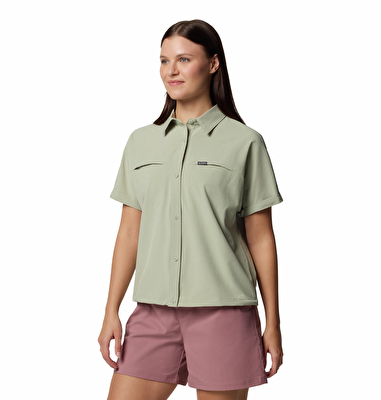 Boundless Trek Button Up II Kadın Kısa Kollu Gömlek