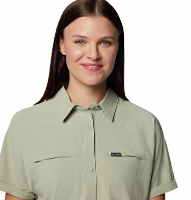 Boundless Trek Button Up II Kadın Kısa Kollu Gömlek
