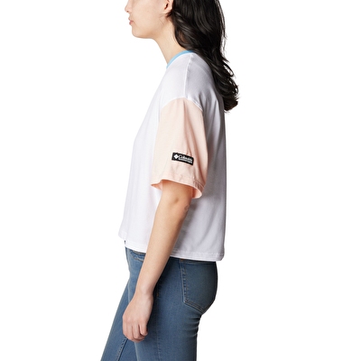 Deschutes Valley Cropped Kadın Teknik Kısa Kollu T-Shirt