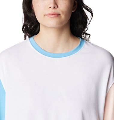 Deschutes Valley Cropped Kadın Teknik Kısa Kollu T-Shirt