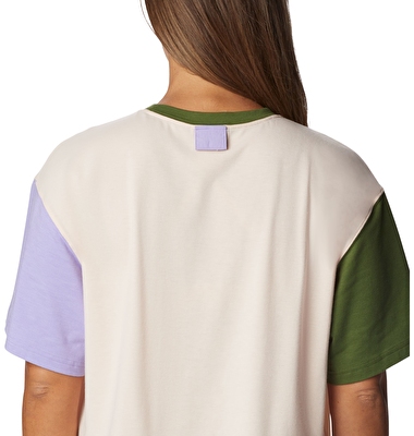 Deschutes Valley Cropped Kadın Teknik Kısa Kollu T-Shirt