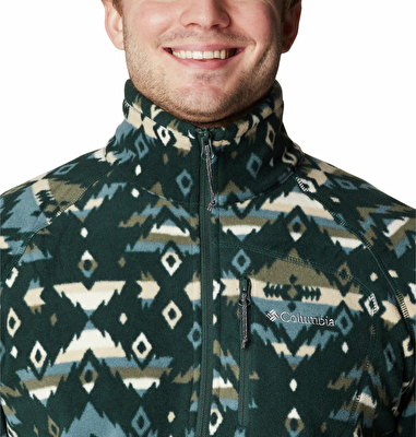 Fast trek printed half zip clearance