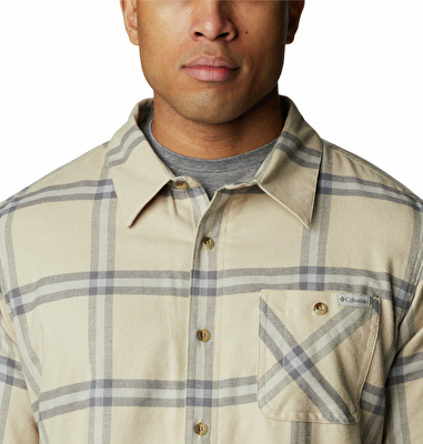 Cornell Woods Fleece Lined Flannel Erkek Uzun Kollu Gömlek