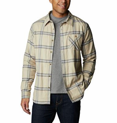 Cornell Woods Fleece Lined Flannel Erkek Uzun Kollu Gömlek