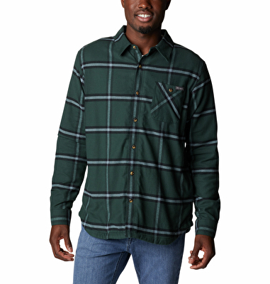 Cornell Woods Fleece Lined Flannel Erkek Uzun Kollu Gömlek