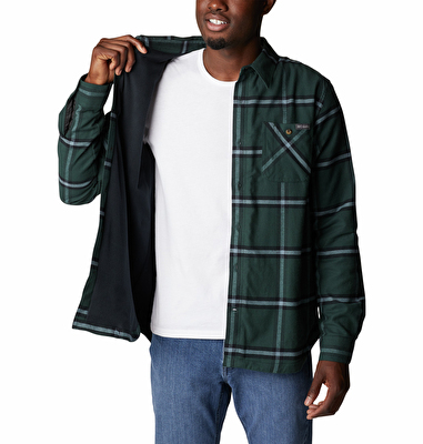 Cornell Woods Fleece Lined Flannel Erkek Uzun Kollu Gömlek