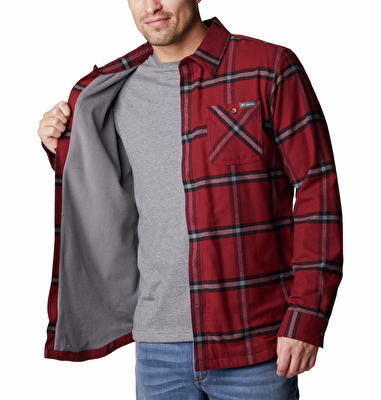 Cornell Woods Fleece Lined Flannel Erkek Uzun Kollu Gömlek