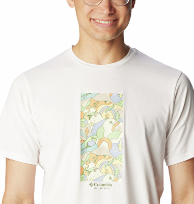 Sun Trek Graphic Erkek Teknik Kısa Kollu T-Shirt