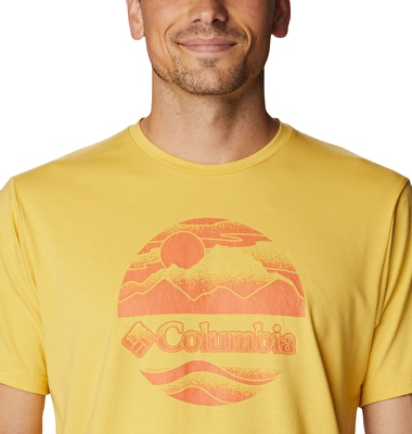 Sun Trek Graphic Erkek Teknik Kısa Kollu T-Shirt