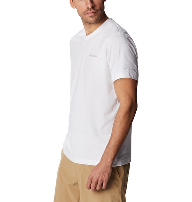 Sun Trek V-Neck Erkek Kısa Kollu Teknik Üst