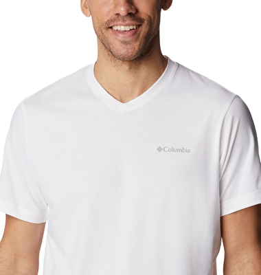 Sun Trek V-Neck Erkek Kısa Kollu Teknik Üst