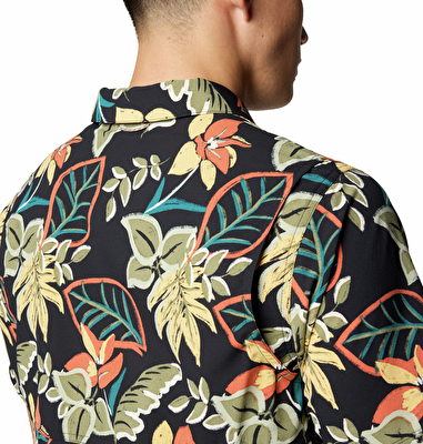 Tech Trail Utility Printed Woven Erkek Kısa Kollu Gömlek