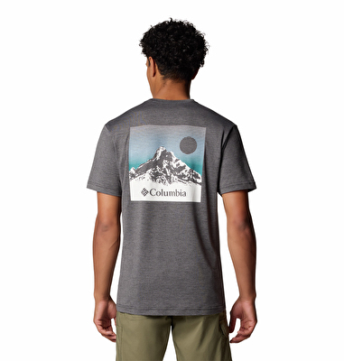 Kwick Hike Back Graphic Erkek Kısa Kollu Teknik Üst