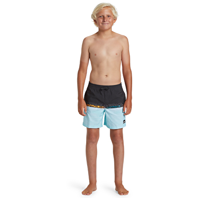 Quiksilver Everyday Wordblock Vly 14 Çocuk Deniz Şortu