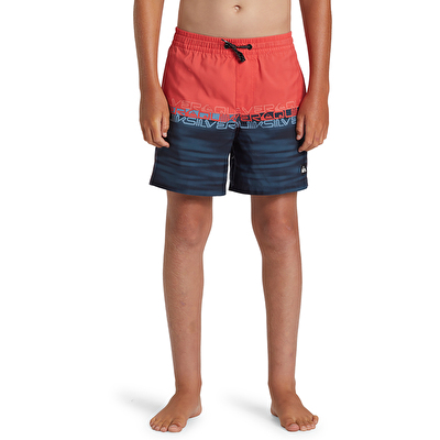 Quiksilver Everyday Wordblock Vly 14 Çocuk Deniz Şortu