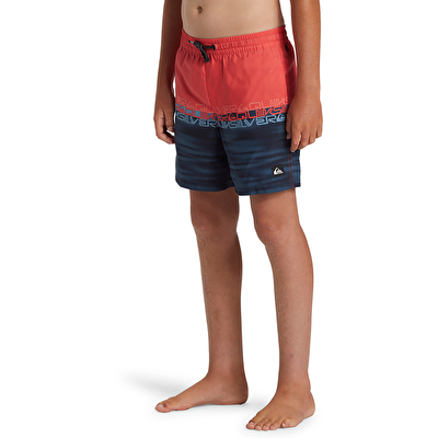 Quiksilver Everyday Wordblock Vly 14 Çocuk Deniz Şortu