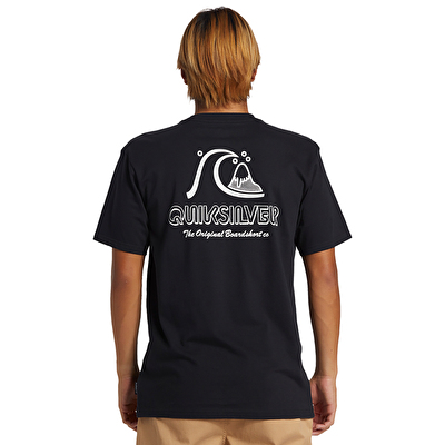 Quiksilver The Original Board Mor Erkek Kısa Kollu T-Shirt