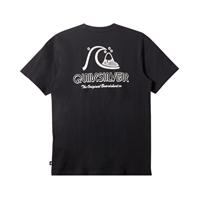 Quiksilver The Original Board Mor Erkek Kısa Kollu T-Shirt