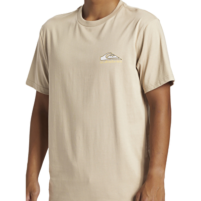Quiksilver Step Up Mor Erkek Kısa Kollu T-Shirt