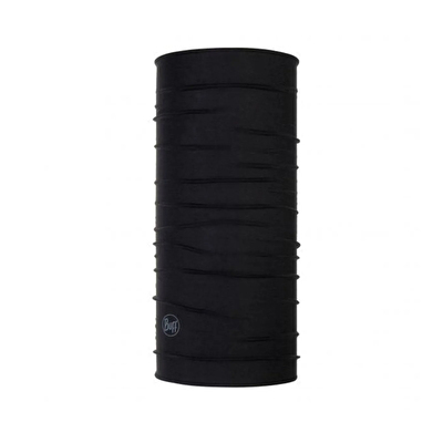Buff Coolnet Uv Solid Black Unisex Bandana