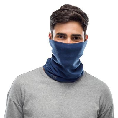 Buff Thermonet Solid Ensign Blue Unisex Boyunluk