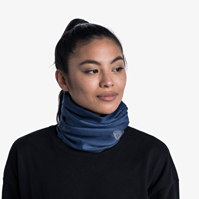 Buff Thermonet Solid Ensign Blue Unisex Boyunluk