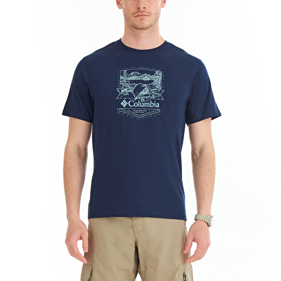 CSC Lakeside Badge Erkek Kısa Kollu T-Shirt