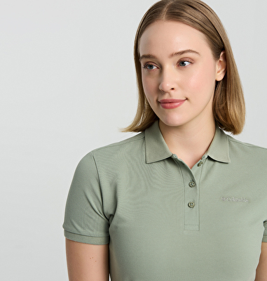 CSC Basic Polo Dress Kadın Kısa Kollu Elbise
