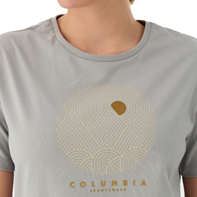 CSC Linear Landscape Kadın Kısa Kollu T-Shirt