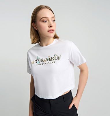 CSC Outback Crittters Crop Kadın Kısa Kollu T-Shirt