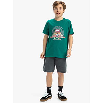Quiksilver Ev Skull Feast Çocuk Kısa Kollu T-Shirt