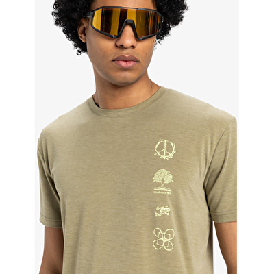 Quiksilver Coastal Run Erkek Kısa Kollu T-Shirt