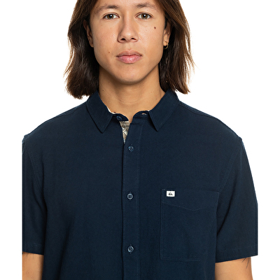 Quiksilver Time Box Erkek Kısa Kollu Gömlek