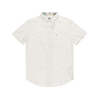 Quiksilver Time Box Erkek Kısa Kollu Gömlek