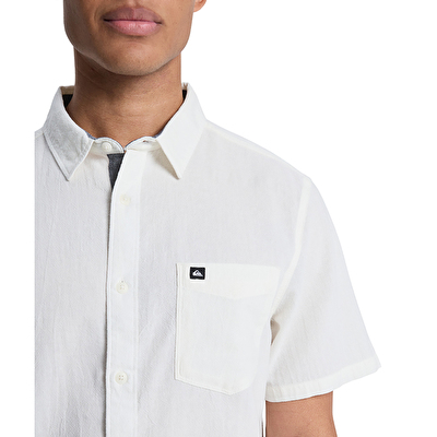 Quiksilver Time Box Erkek Kısa Kollu Gömlek