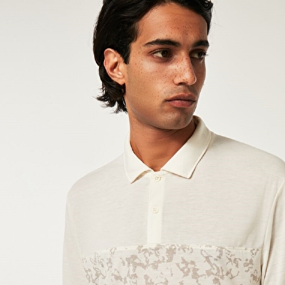 Oakley Sand Print Erkek Kısa Kollu Polo T-Shirt