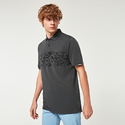 Oakley Sand Print Erkek Kısa Kollu Polo T-Shirt