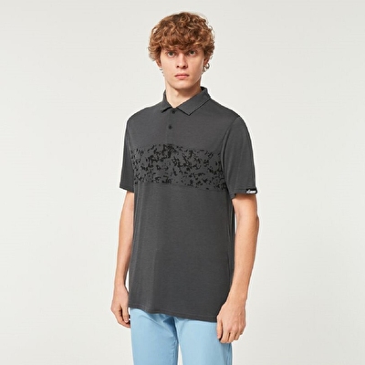 Oakley Sand Print Erkek Kısa Kollu Polo T-Shirt