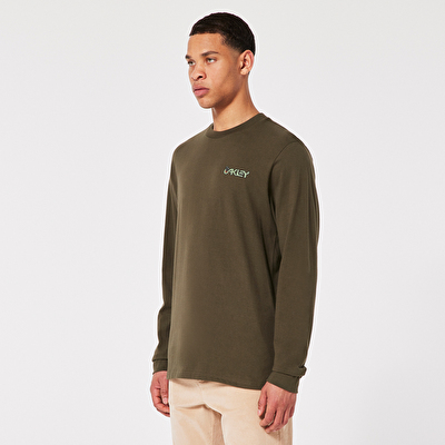 Oakley Agaricus Nassa Ls Crew Erkek Uzun Kollu T-Shirt