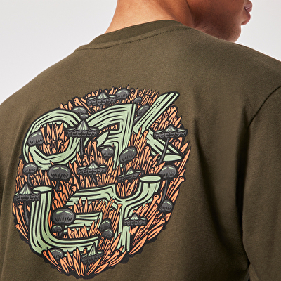 Oakley Agaricus Nassa Ls Crew Erkek Uzun Kollu T-Shirt