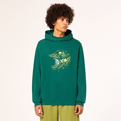 Oakley Finish Line Unisex Kapüşonlu Sweatshirt