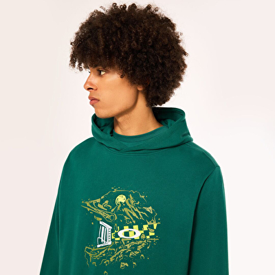 Oakley Finish Line Unisex Kapüşonlu Sweatshirt