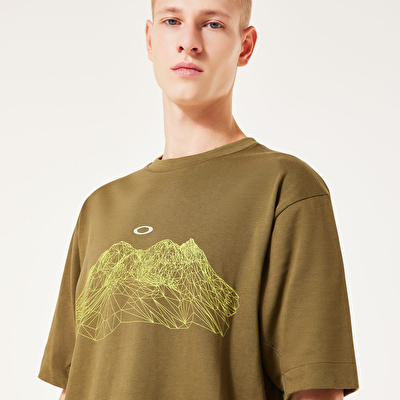 Oakley Wired Mtn Scape Erkek Kısa Kollu T-Shirt