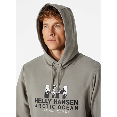 Helly Hansen Arctic Ocean Erkek Kapüşonlu Sweatshirt