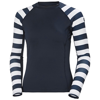 Helly Hansen Waterwear Rashguard Likra Kadın Uzun Kollu T-Shirt