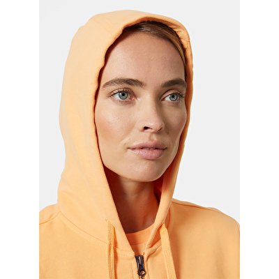 Helly Hansen Logo Full Zip 2.0 Kadın Kapüşonlu Sweatshirt