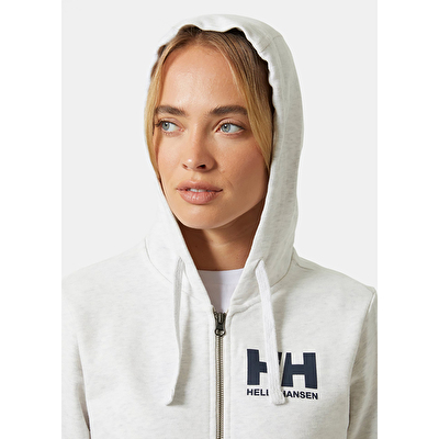 Helly Hansen HH Logo Full Zip 2.0 Kadın Kapüşonlu Sweatshirt