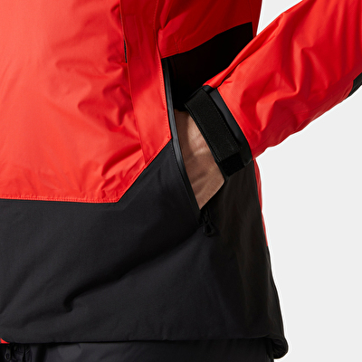 Helly Hansen Unisex Kırmızı Helly Hansen Aegir Midlayer Mont