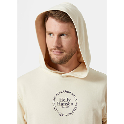 Helly Hansen Core Graphic Erkek Kapüşonlu Sweatshirt